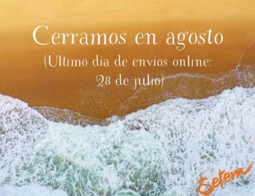 Cerramos en agosto. ¡Hazte con provisiones de Comercio Justo!
